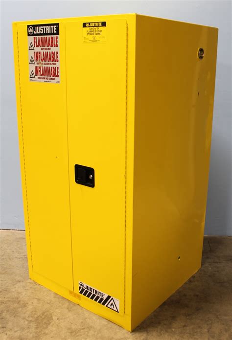 72 gallon capacity steel flammable storage cabinet|justrite 60 gallon flammable cabinet.